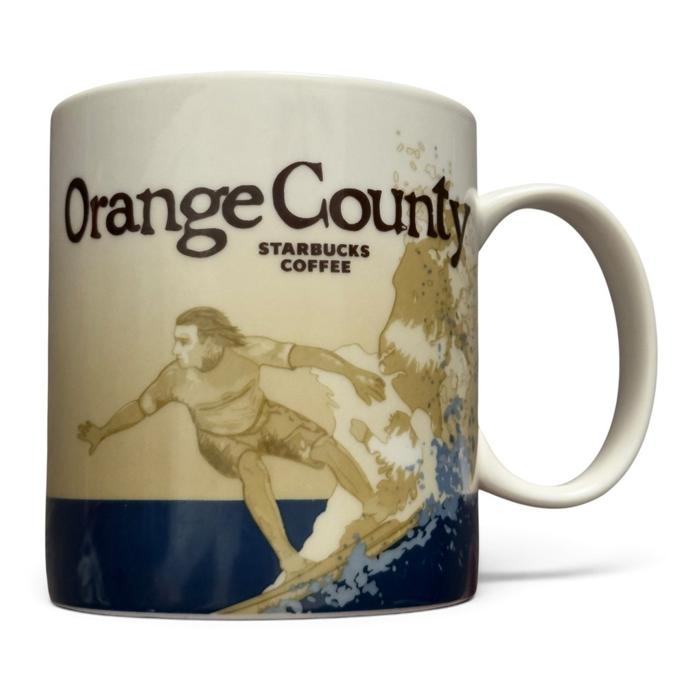 Starbucks Orange County California Cup Coffee Mug Collector Icon Series 16 oz